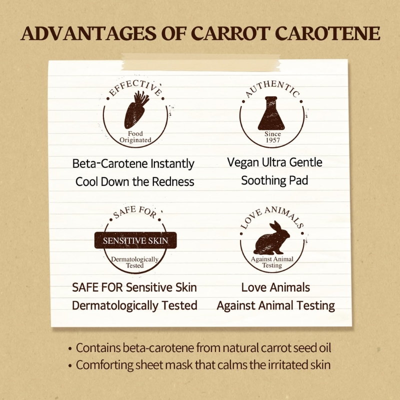 Skinfood - Carrot Carotene Mask (1EA) - Image 8