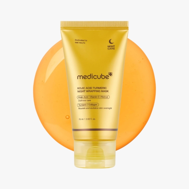 Medicube - Kojic Acid Turmeric Overnight Wrapping Mask (75ml)