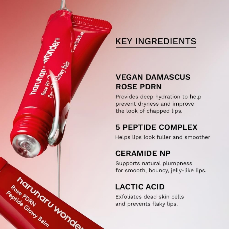 haruharu Wonder - Rose PDRN Peptide Glowy Balm (10ml) - Image 9