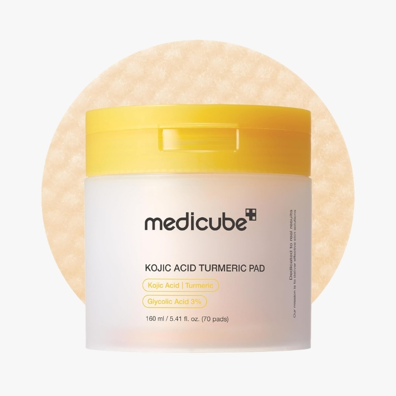 Kojic Acid Tumeric Toner Pad (70pcs)