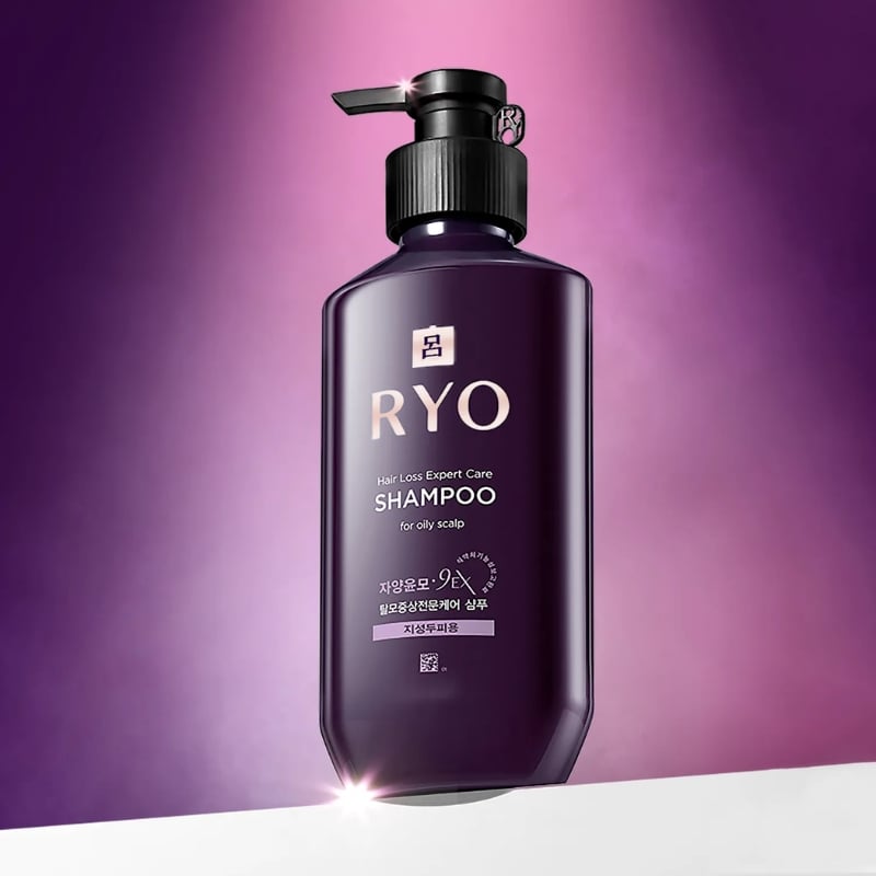 Ryo - Hair Loss Expert Care 9EX Shampoo For Dry & Normal Scalp (400ml) - Image 5