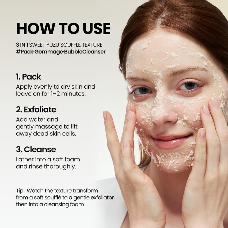 Axis-Y - Kojic Yuzu Pack Cleanser (60g) - Image 9