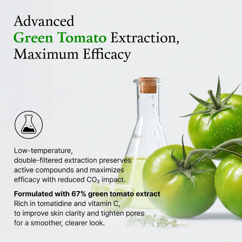 Green Tomato Clay Mask Cleanser (120ml) - Image 11