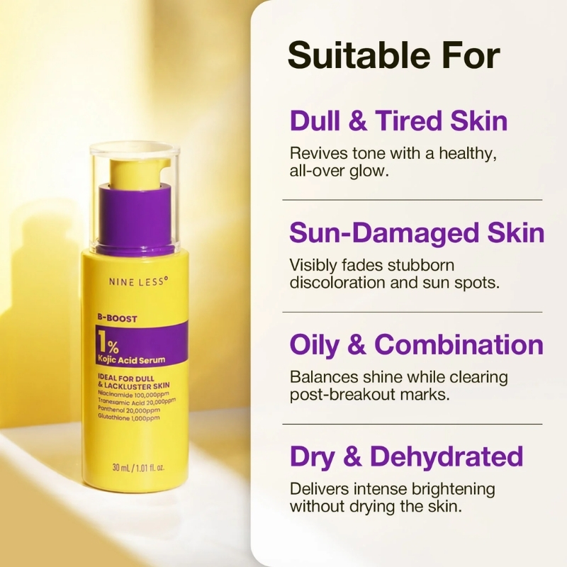 B-Boost 1% Kojic Acid Serum (30ml) - Image 3