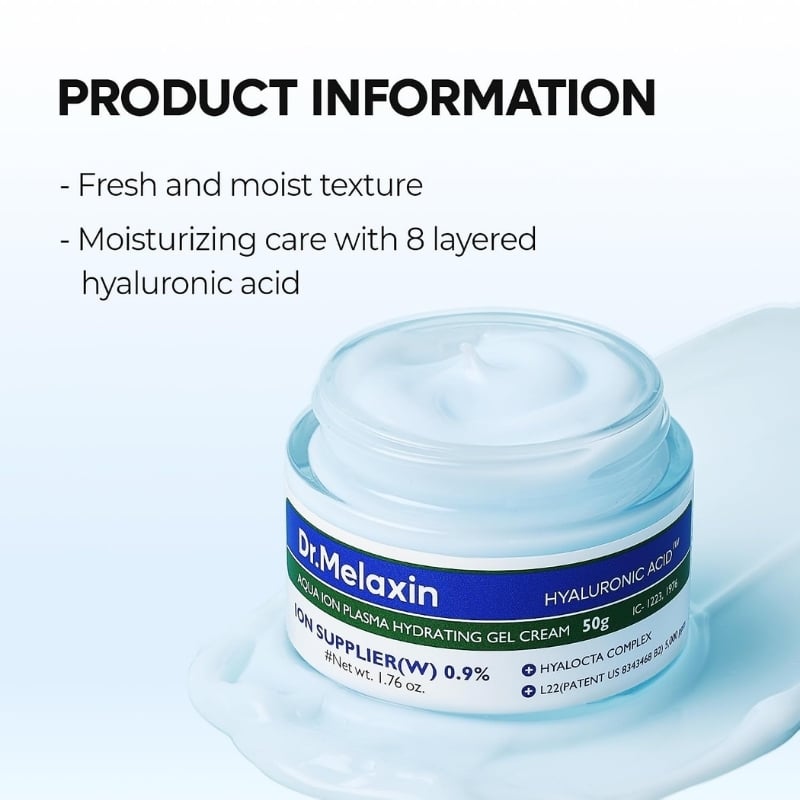 Aqua Ion Plasma Hydrating Gel Cream (50ml) - Image 3