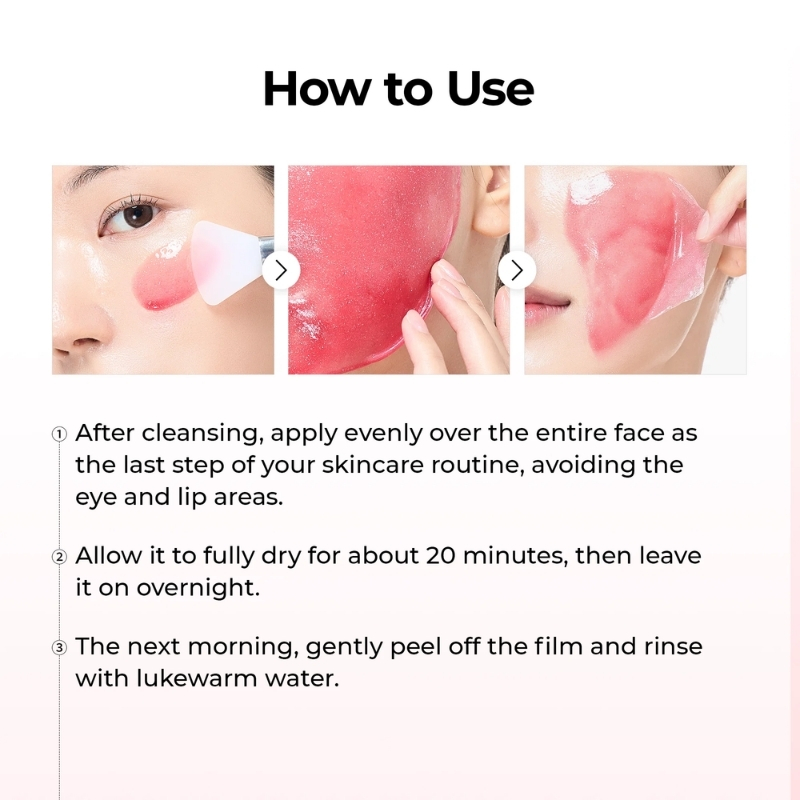 TX Astaxanthin Overnight Wrapping Mask (80ml) - Image 6