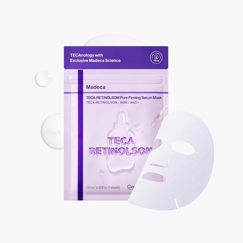 Madeca Teca-Retinolsom Pore Firming Serum Mask
